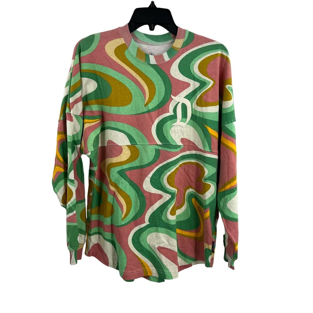 Disney Spirit Jersey Disneyland Est 1955 Long Sleeve Tee XS‎